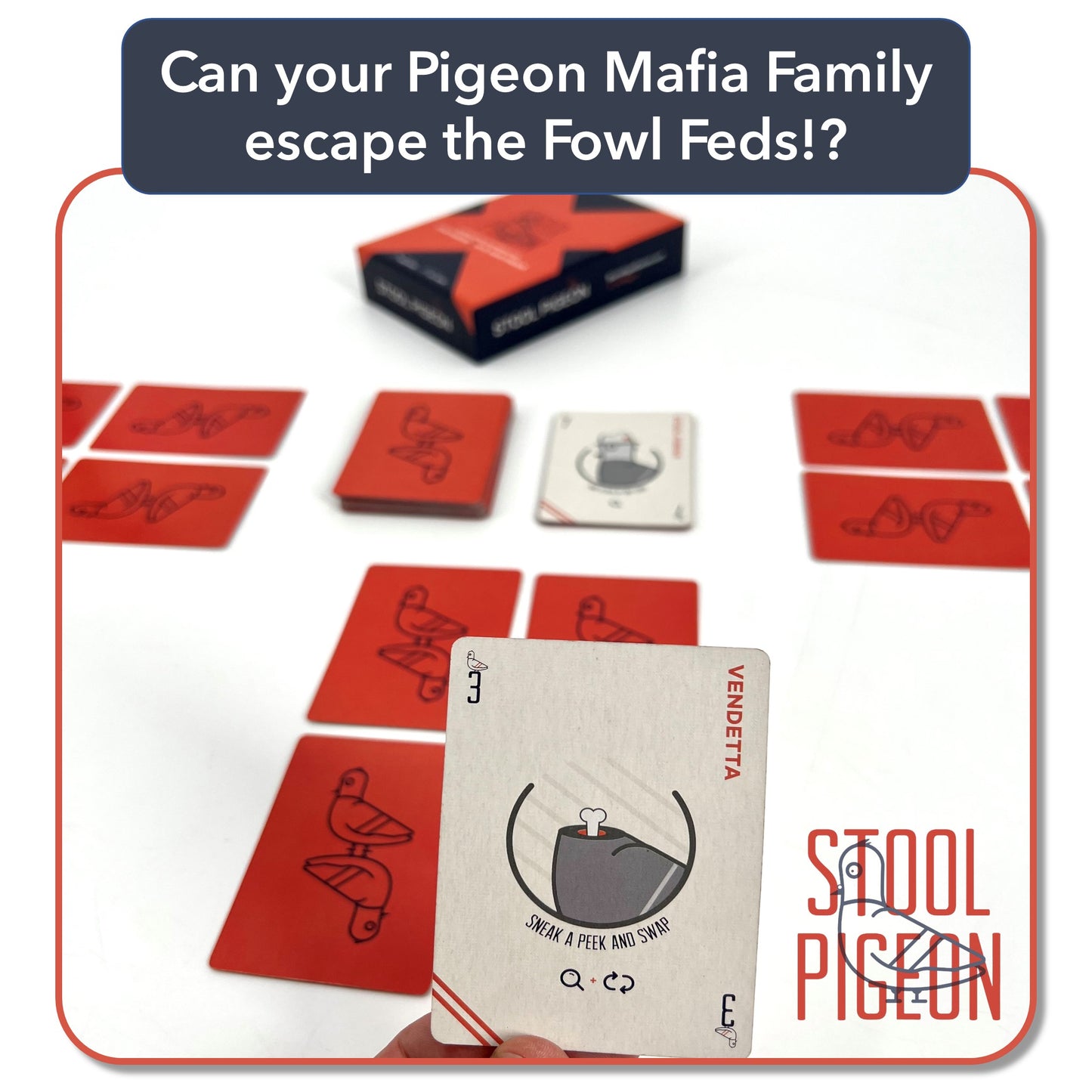 Stool Pigeon: the Pigeon Mafia card game!