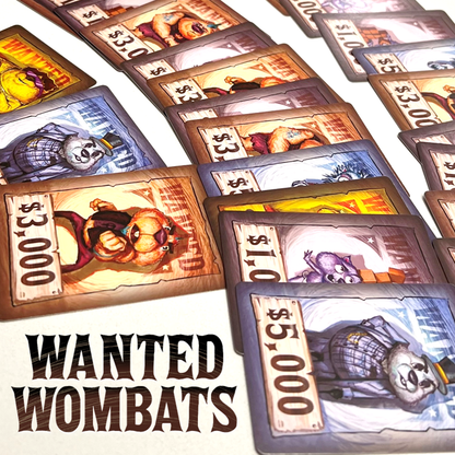 Wanted Wombats with Premium Play Mat